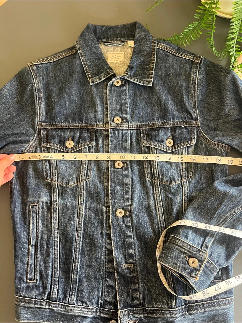 J. Crew Dark Blue Denim Jacket